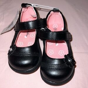 Koala Kids NWT Baby Dress Shoes In Black Leather perfect for Holidays  SB#1